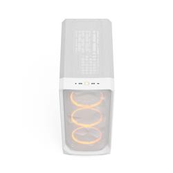 FRACTAL DESIGN Meshify 3 White RGB TG Clear Tint