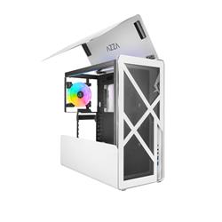 Boîtier d'ordinateur de jeu ATX AZZA CAST 808M-W Unlimited White Tower,
