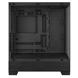 ASUS A31 ATX Mid-Tower Gaming Case, Dual-sided tempered glass Black