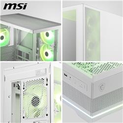 MSI MAG PANO 110R PZ WHITE Mid-Tower Case