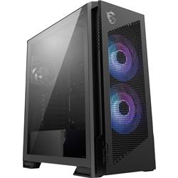 MSI MPG VELOX 300R AIRFLOW PZ Mid-Tower Case for up to ATX Motherboards, USB 3.2 Type-C x 1, USB 3.2 Gen1 x 2,  Tempered Glass Window