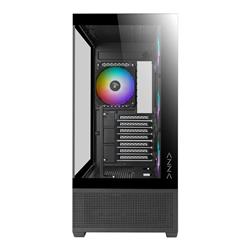 AZZA TIARA 501B Boîtier d'ordinateur de jeu ATX noir de taille moyenne