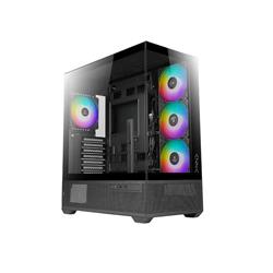 AZZA TIARA 501B Boîtier d'ordinateur de jeu ATX noir de taille moyenne