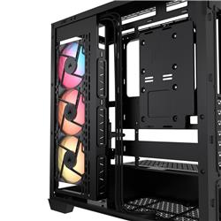 CORSAIR 3500X RS-R ARGB Mid-Tower PC Case, Black