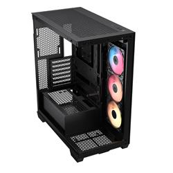 CORSAIR 3500X RS-R ARGB Mid-Tower PC Case, Black