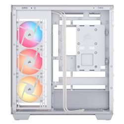 CORSAIR 3500X RS-R ARGB Mid-Tower PC Case, White