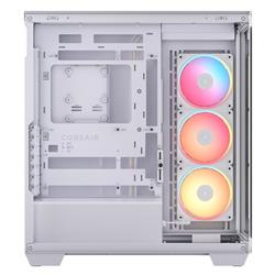 CORSAIR 3500X LX-R RGB Mid-Tower PC Case, White