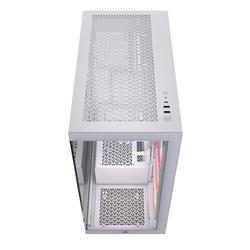 CORSAIR 3500X LX-R RGB Mid-Tower PC Case, White