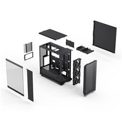Fractal Design Epoch Black RGB - Tempered Glass Light Tint PC