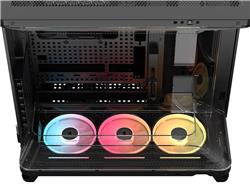 CORSAIR AIR 5400 LX-R RGB LINK Mid-Tower PC Case, Black