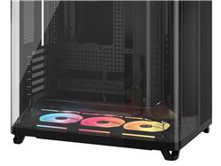 CORSAIR AIR 5400 LX-R RGB LINK Mid-Tower PC Case, Black