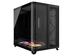 CORSAIR AIR 5400 LX-R RGB LINK Mid-Tower PC Case, Black