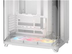CORSAIR AIR 5400 RS-R ARGB Mid-Tower PC Case, White