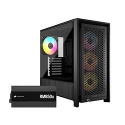 CORSAIR FRAME 4000D RS ARGB + RS120 ARGB Fan + RM850x PSU
