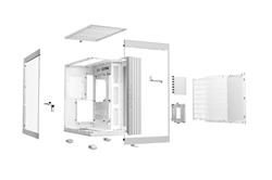 be quiet! LIGHT BASE 600 DX Boîtier d'ordinateur ATX, Blanc(Open Box)
