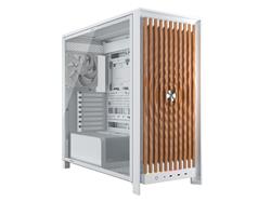 CORSAIR FRAME 4000D ELITE WOOD RS White