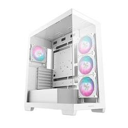 DeepCool CG580 4F WH ATX Panoramic case, Single Chamber Configuration(Open Box)
