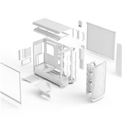 FRACTAL DESIGN Meshify 3 XL Ambience Pro RGB White TG Clear Tint(Open Box)