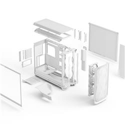 FRACTAL DESIGN Meshify 3 XL White RGB TG Clear Tint