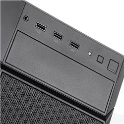 SilverStone FARA 513 Solid Panel Mid Tower Black