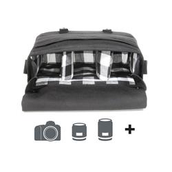 Roots (73 Flannel Collection) - Sac messager grand | Contient 1 x reflex ou DSLR, 1-2 objectifs et accessoires | Bandoulière...