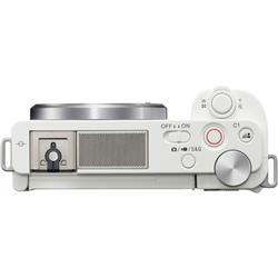 Sony a ZV-E10 Digital Camera (White - Body Only) | Mirrorless