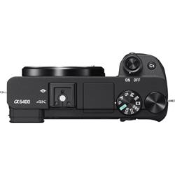 Appareil photo sans miroir Sony Alpha a6400 avec objectif 16-50mm (ILCE-6400L)
