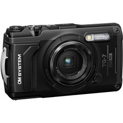 OM SYSTEM Tough TG-7 Caméra étanche compacte et robuste (Noir) | 4K30