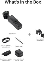 DJI Osmo Pocket 4, Standard Handheld Camera