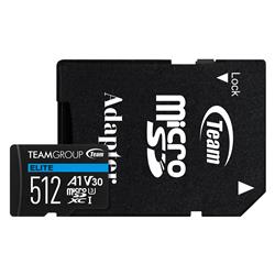 TEAMGROUP ELITE 512GB microSDXC UHS-I U3 A1 V30
