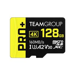 TEAMGROUP PRO+ 128 Go microSDXC UHS-I U3 A2 V30