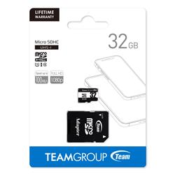 TEAMGROUP 32 Go microSDHC UHS-I U1(Open Box)