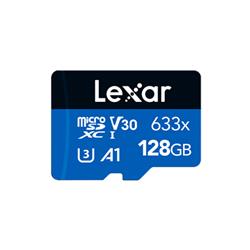 Lexar High-Performance 633x 128 Go microSDXC UHS-I U1 A1 V30