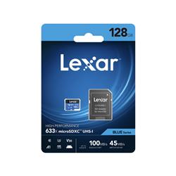 Lexar High-Performance 633x 128 Go microSDXC UHS-I U1 A1 V30