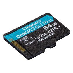 Kingston Canvas Go Plus G4 64GB microSDXC UHS-I U3 A2 V30
