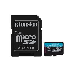 Kingston Canvas Go Plus G4 256GB microSDXC UHS-I U3 A2 V30