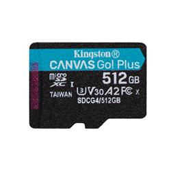 Kingston Canvas Go Plus G4 512 Go microSDXC UHS-I U3 A2 V30