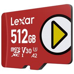 Lexar PLAY Gen 2 512 Go microSDXC UHS-I U3 A2 V30