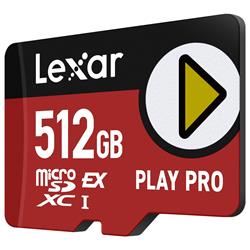 Lexar PLAY PRO 512 Go microSDXC EX U3 V30