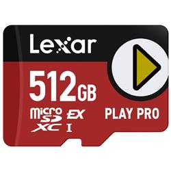 Lexar PLAY PRO 512 Go microSDXC EX U3 V30