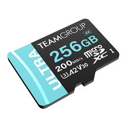 TEAMGROUP ULTRA 256GB microSDXC UHS-I U3 A2 V30