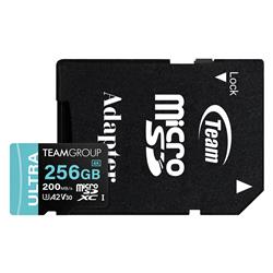 TEAMGROUP ULTRA 256GB microSDXC UHS-I U3 A2 V30