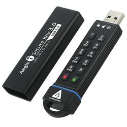Clé USB Apricorn Aegis Secure Key 3.0 - cryptée - 480 Go - USB 3.0 - Niveau 3 FIPS 140-2 (ASK3480GB)