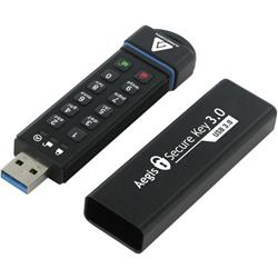 Apricorn Aegis Secure Key 3.0 - USB flash drive - encrypted - 30 GB - USB 3.0 (ASK3-30GB)