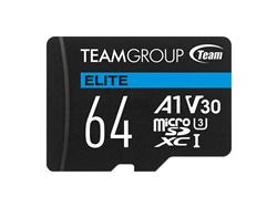 TEAMGROUP ELITE 64 Go microSDXC UHS-I U3 A1 V30(Open Box)
