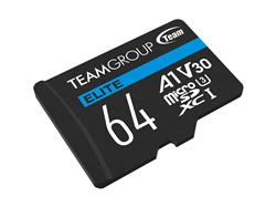 TEAMGROUP ELITE 64 Go microSDXC UHS-I U3 A1 V30(Open Box)