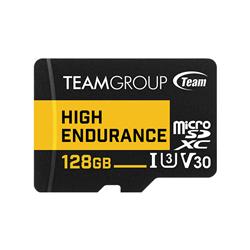 TEAMGROUP High Endurance 128 Go microSDXC UHS-I U3 A1 V30