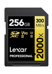 Lexar Professional 2000x SDXC UHS-II U3 V90 C10 - SD Card
