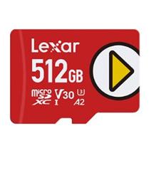 Lexar PLAY 512 Go microSDXC UHS-I U3 A2 V30