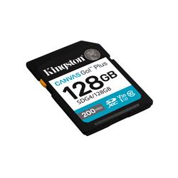 Kingston Canvas Go Plus G4 128GB SDXC UHS-I U3 V30 C10 - SD Card